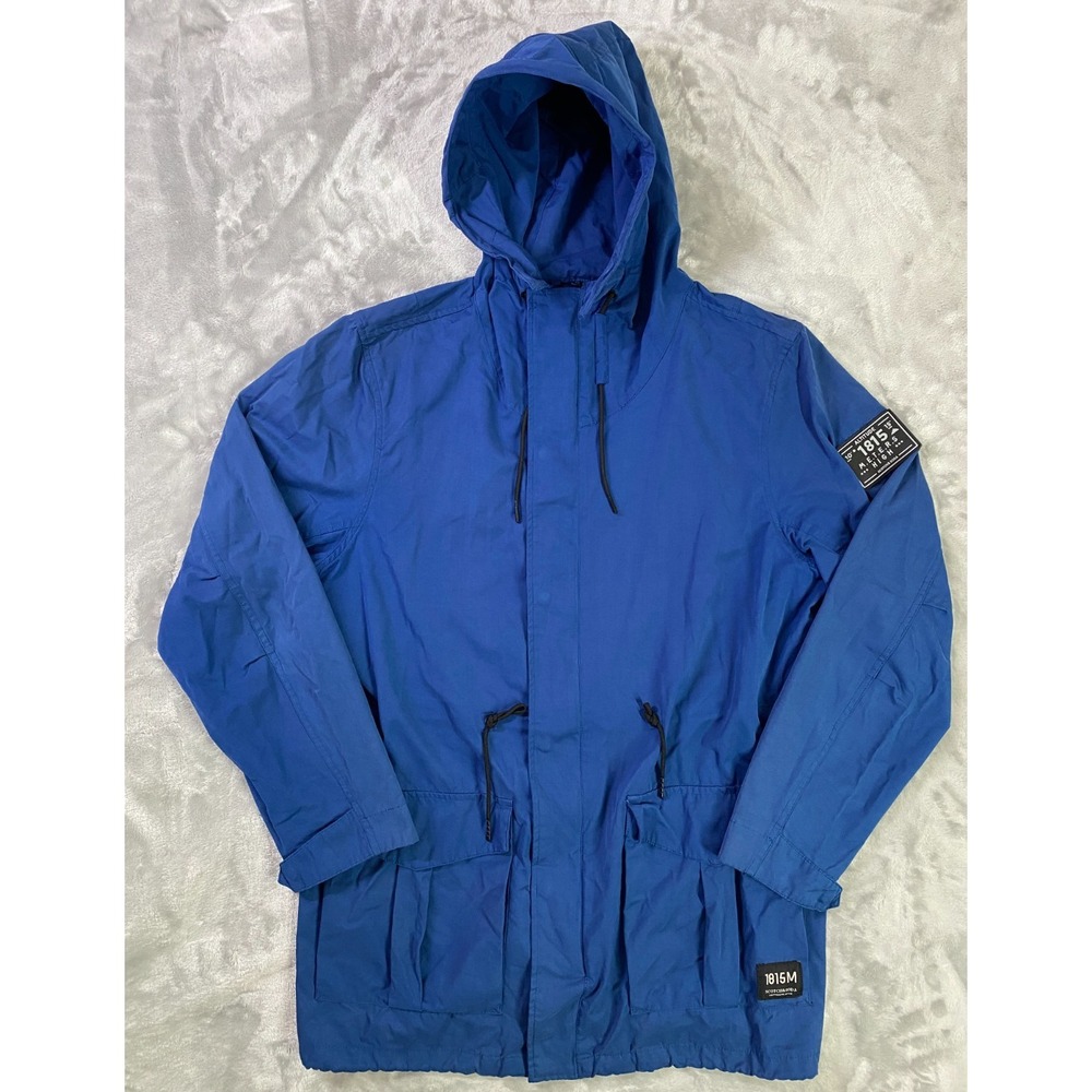 Scotch & Soda M65 Style Field Jacket Men's M Blue Mtn.‎ Edition Amsterdams Blauw